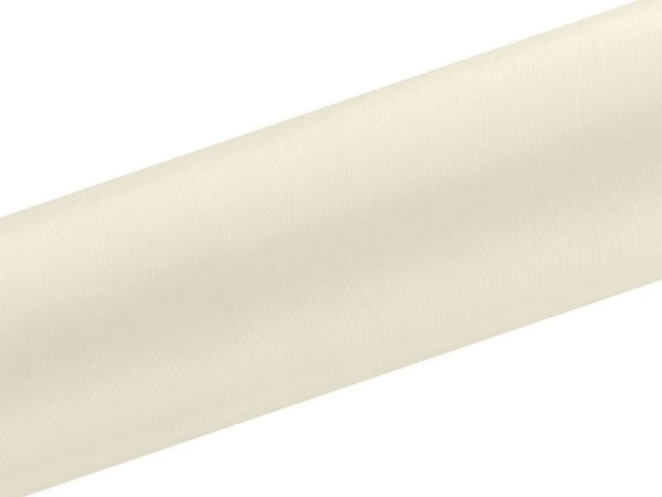 Satén v roli úzký Krémový 16 cm x 9 m