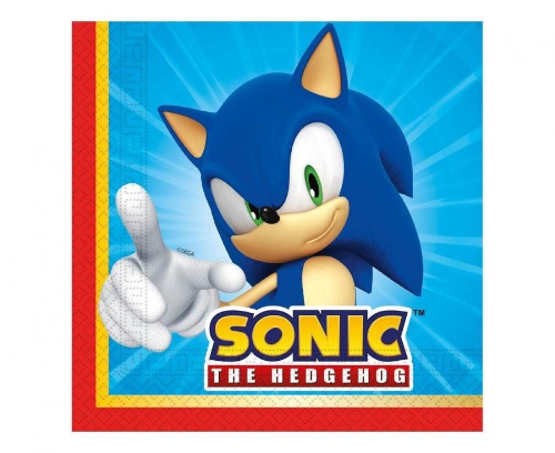 Levně Papírové ubrousky Sonic - 20 ks, 33 x 33 cm