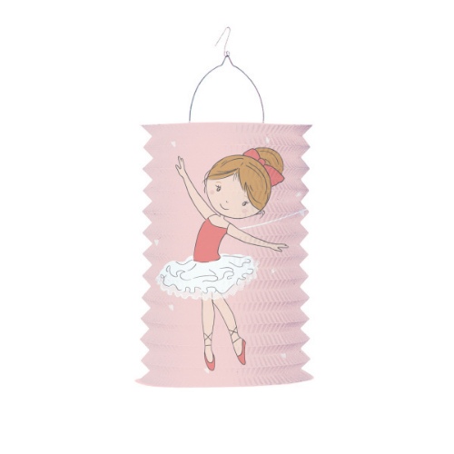 Levně Závěsný lampion Malá baletka - 28 cm