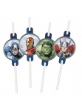 Obrázok z Papierové slamky Avengers 4 ks - Procos