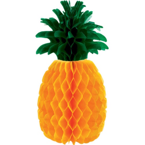 Papírová dekorace - Ananas, 29.2 x 15.6 cm