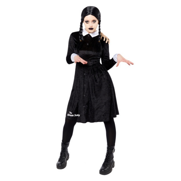 Obrázek z Dámský kostým Wednesday - Addams Family - M/L 