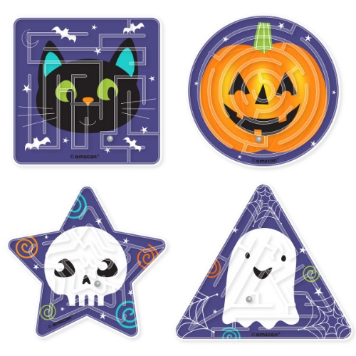 Levně Hrací set - bludiště - Halloween Friends