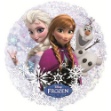 Obrázok z Fóliový holografický balónik Frozen - Anna a Elsa s Olafom 45 cm - Nebalený