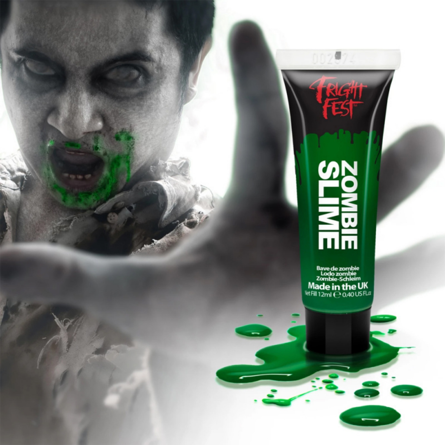Krev zombie - zelená 12 ml