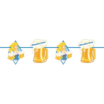 Obrázok z Girlanda Oktoberfest - Pivo - 10 m