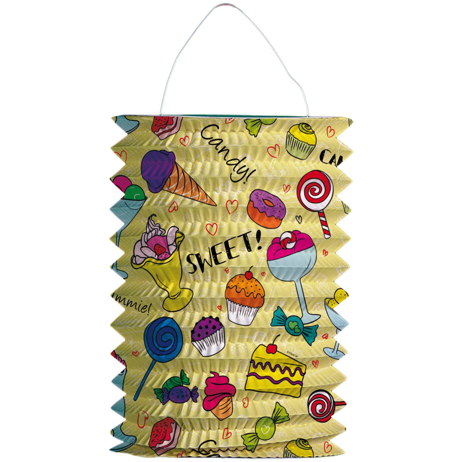 Levně Závěsný lampion Candy - 16 cm