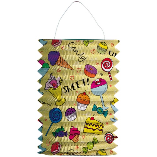 Závesný lampión Candy - 16 cm