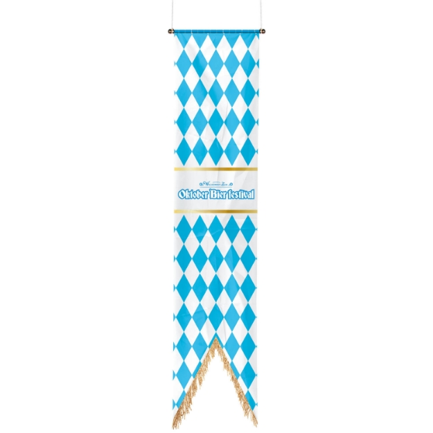 Obrázok z Závesný zástavový banner Oktoberfest – 40 × 180 cm