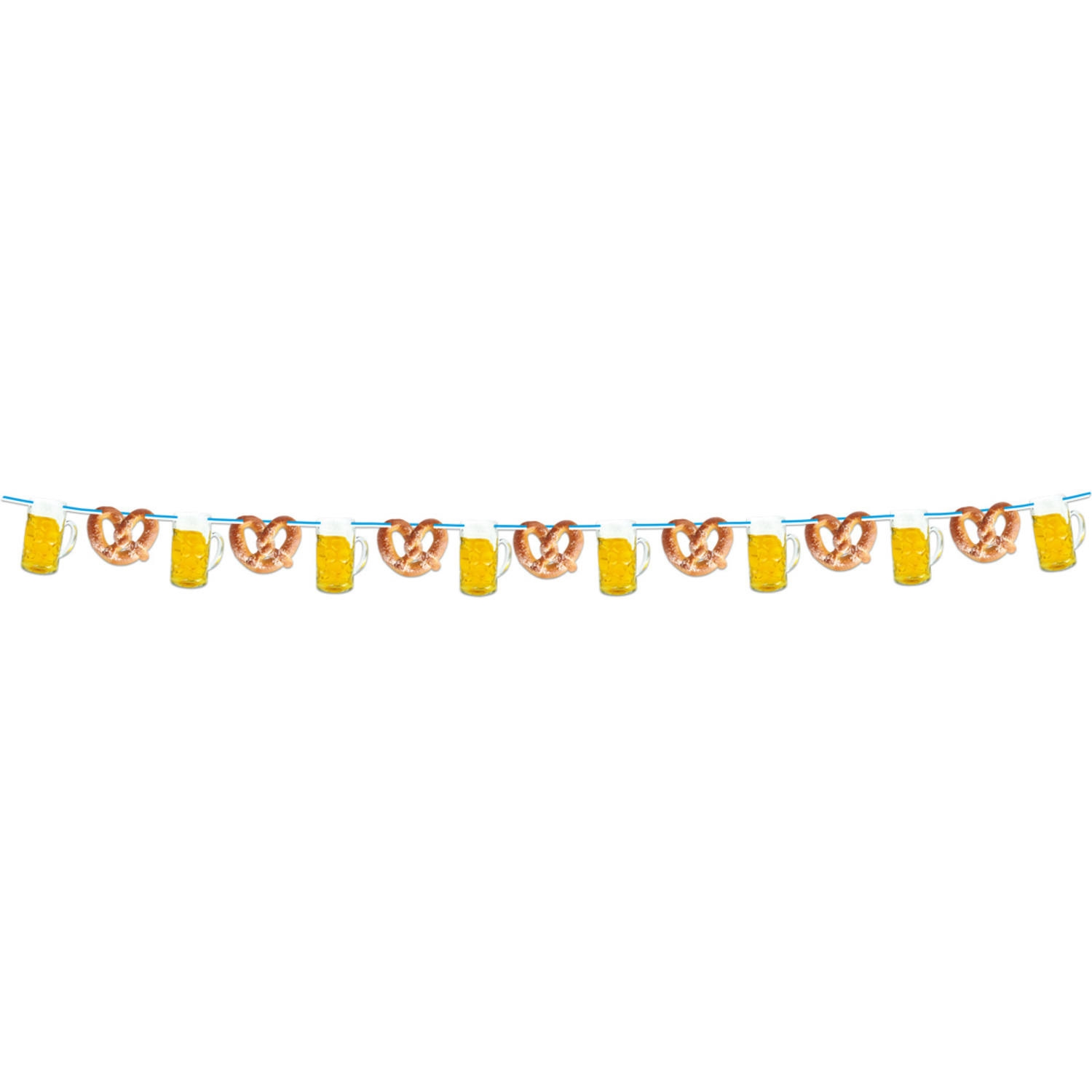 Girlanda Oktoberfest - Pivo a preclík - 10 m