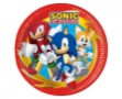 Picture of Papírové talíře Sonic Team 23 cm - 8 ks