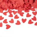 Obrázek z Vystřelovací konfety červená srdce, papírové Amscan  - 40 cm 