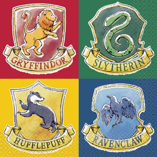Levně Papírové ubrousky Harry Potter 33 × 33 cm – 16 ks