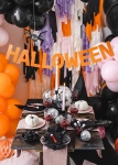 Obrázok z Party nápis - Halloween, oranžový - 2,5 m