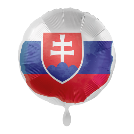 Obrázek Foliový balonek - Vlajka SK - 43 cm
