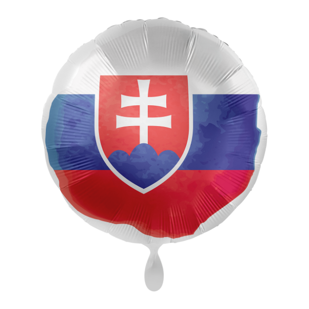 Obrázok z Fóliový balónik - Vlajka SK - 43 cm