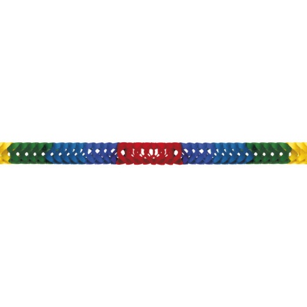 Obrázok z Závesné papierová mini girlanda 120 cm, 8 ks