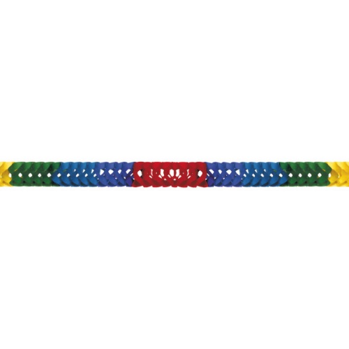 Levně Závěsné papírová mini girlanda 120 cm, 8 ks