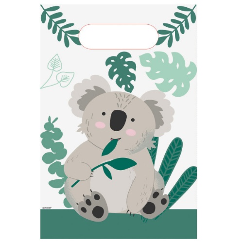 Levně Papírové party tašky koala 8 ks