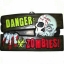 Obrázek Cedule Danger: Zombies 43 x 25 cm