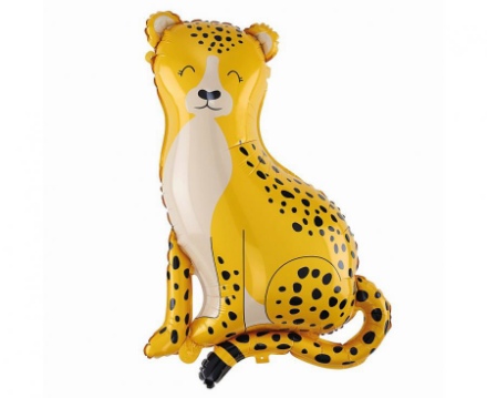Picture of Foliový balonek - roztomilý Leopard 49 x 72 cm