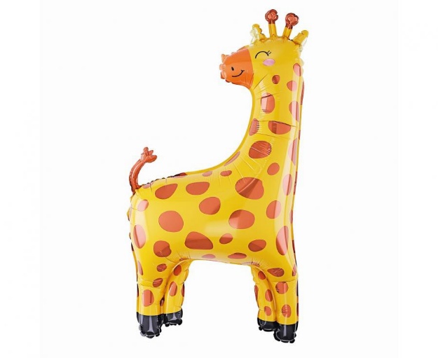 Obrázok z Fóliový balónik - roztomilá žirafa 46 x 87 cm