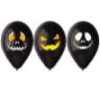 Obrázek Balonek s potiskem Halloweenský úsměv 30 cm - 3 ks