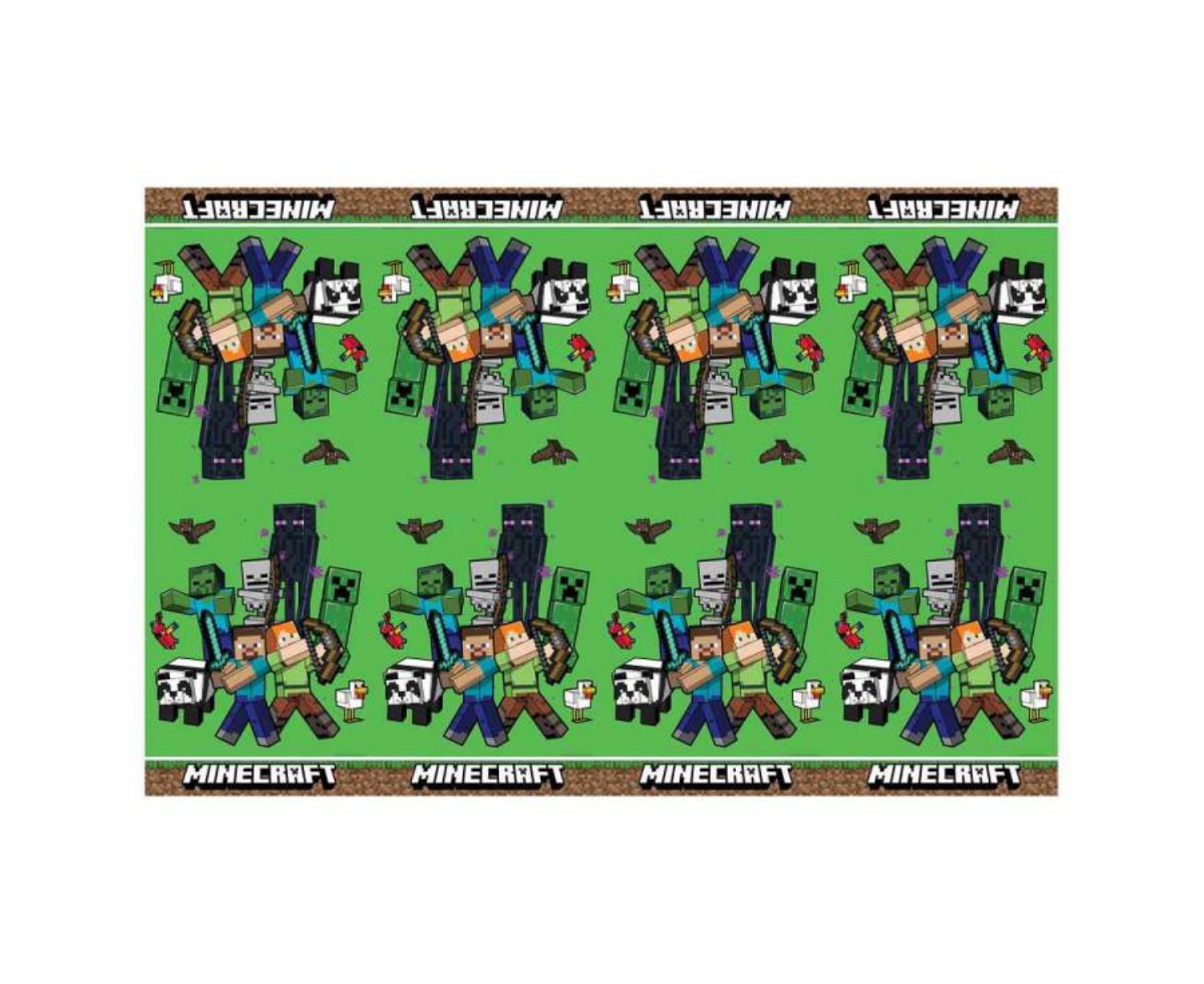Plastový ubrus Minecraft 120 x 180 cm
