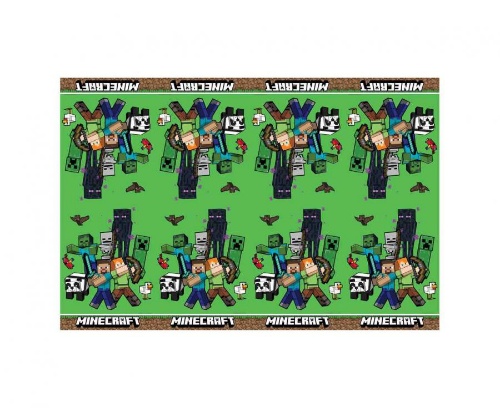 Levně Plastový ubrus Minecraft 120 x 180 cm