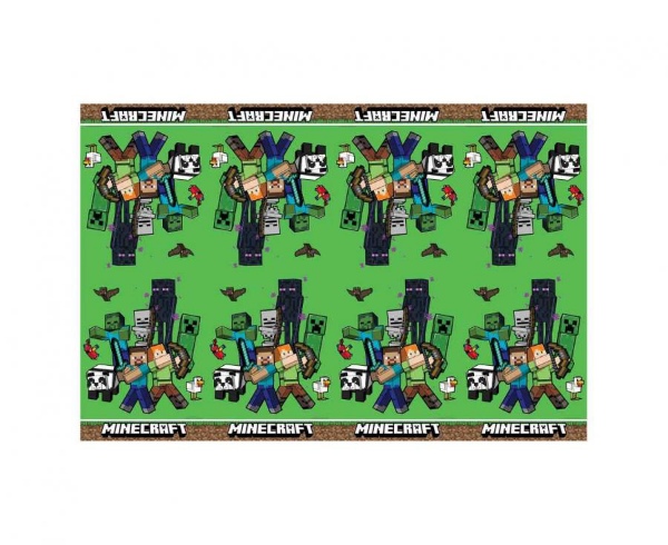 Plastový ubrus Minecraft 120 x 180 cm