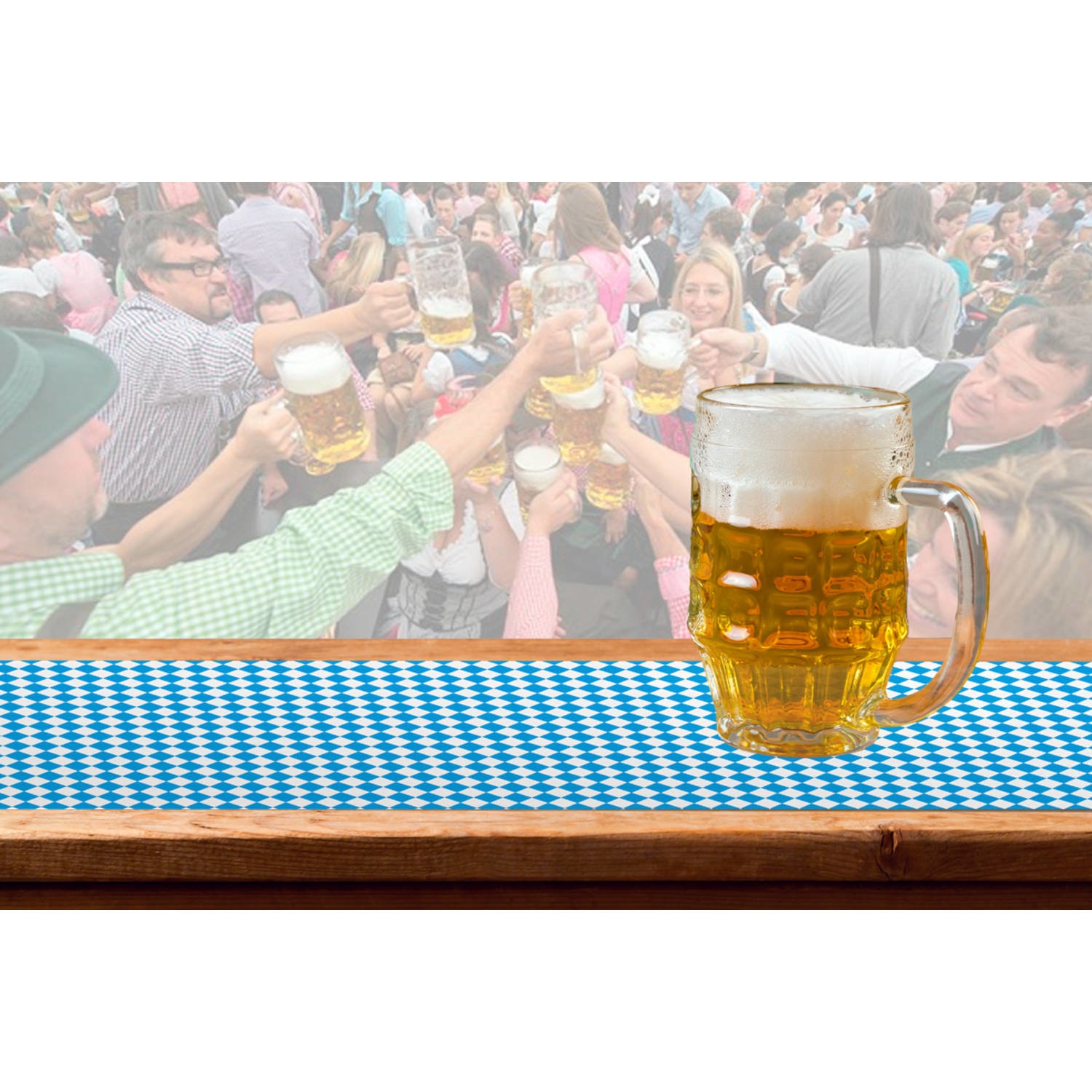 Běhoun na stůl Oktoberfest – 600×65 cm