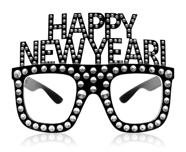 Obrázek z Plastové brýle - diamant - Happy New Year 