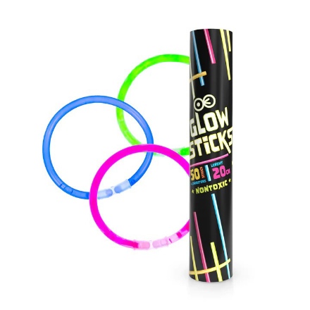 Picture of Glow Stick Bracelets, 50 pcs