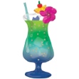 Obrázok z Fóliový balónik Tropical Drink 40 x 93 cm 