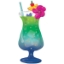 Obrázok z Fóliový balónik Tropical Drink 40 x 93 cm 