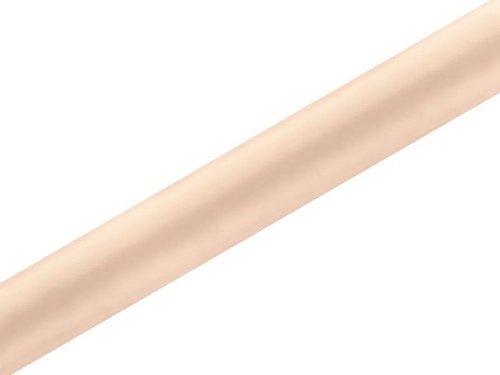 Levně Satén v roli široký světle broskvový 36 cm x 9 m