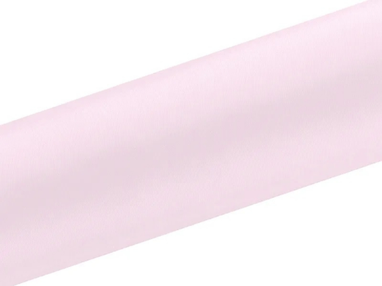 Satén v roli úzký světle růžový 16 cm x 9 m