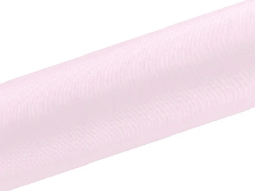 Levně Satén v roli úzký světle růžový 16 cm x 9 m