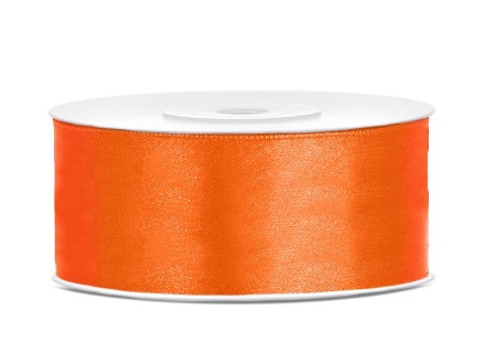 Picture of Saténová stuha oranžová 25 mm x 25 m
