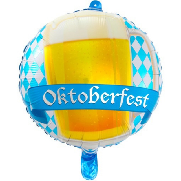 Obrázok z Fóliový balónik beer - Oktoberfest 43 cm 