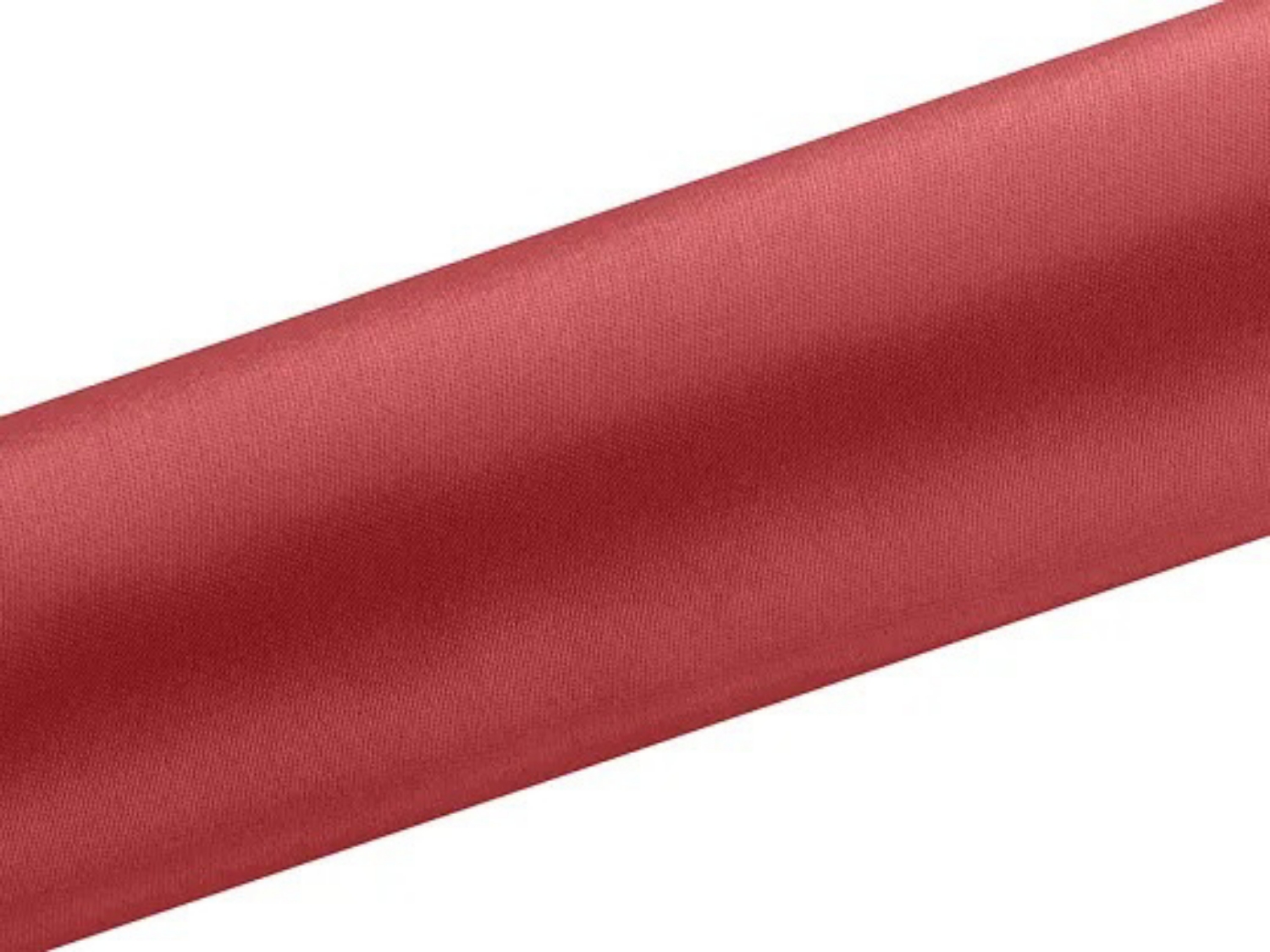 Levně Satén v roli úzký Červený 16 cm x 9 m