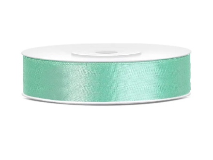 Obrázek Saténová stuha mint 12 mm x 25 m