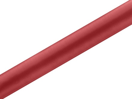Obrázek Satén v roli široký červený 36 cm x 9 m