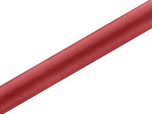 Levně Satén v roli široký červený 36 cm x 9 m