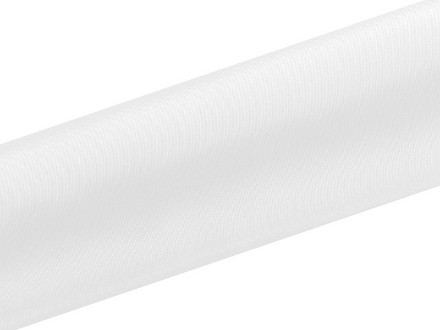 Obrázek Satén v roli úzký Bílý 16 cm x 9 m