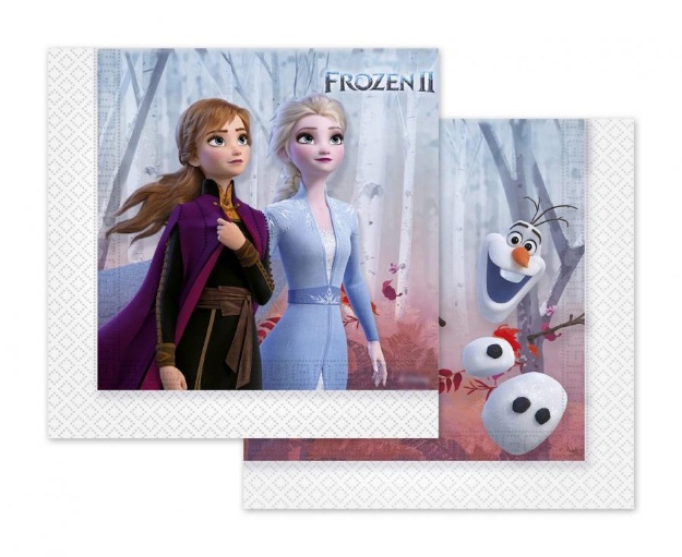 Obrázek z Papírové ubrousky Frozen 2 - 20 ks 
