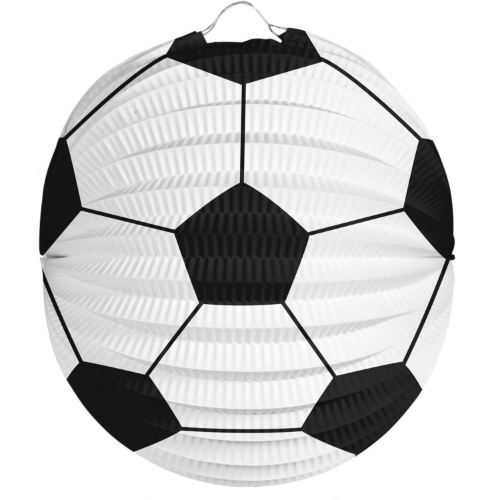 Levně Závěsný lampion fotbalový míč - 22 cm