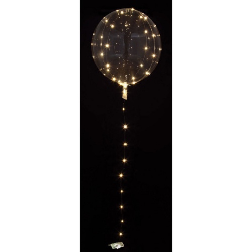Levně Dekorační bublina s LED dekorací - 40 cm