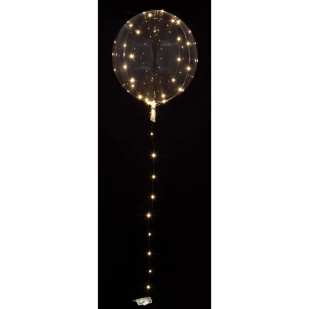 Obrázek z Dekorační bublina s LED dekorací - 40 cm 