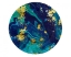 Obrázek Papírové talíře - Midnight Blue 18 cm - 6 ks